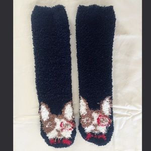 Kids fuzzy doggie socks